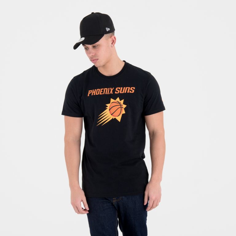 Ropa New Era Nba Negros - Phoenix Suns Team Logo 70351ZDHU